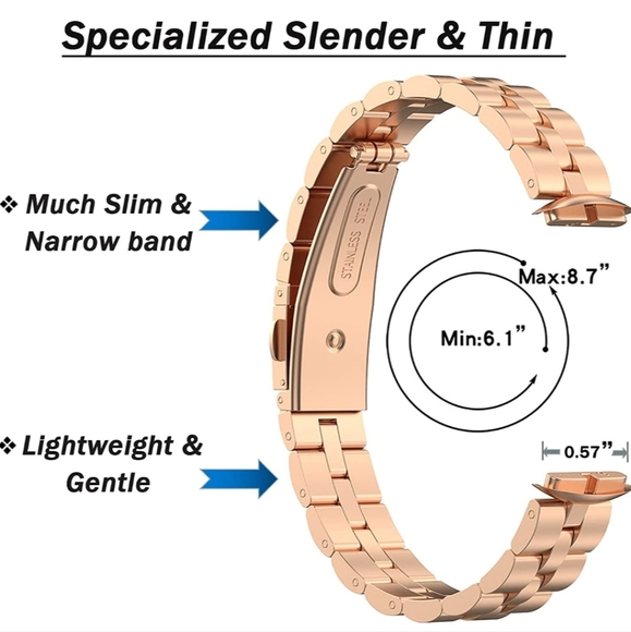 💙 4/$20 Fitbit Compatible Luxury Special Edition - Picture 5 of 10